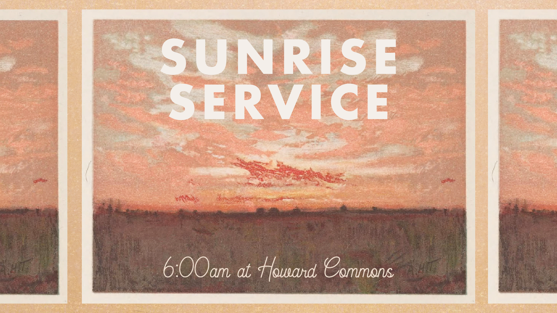 EASTER SUNRISE SERVICE