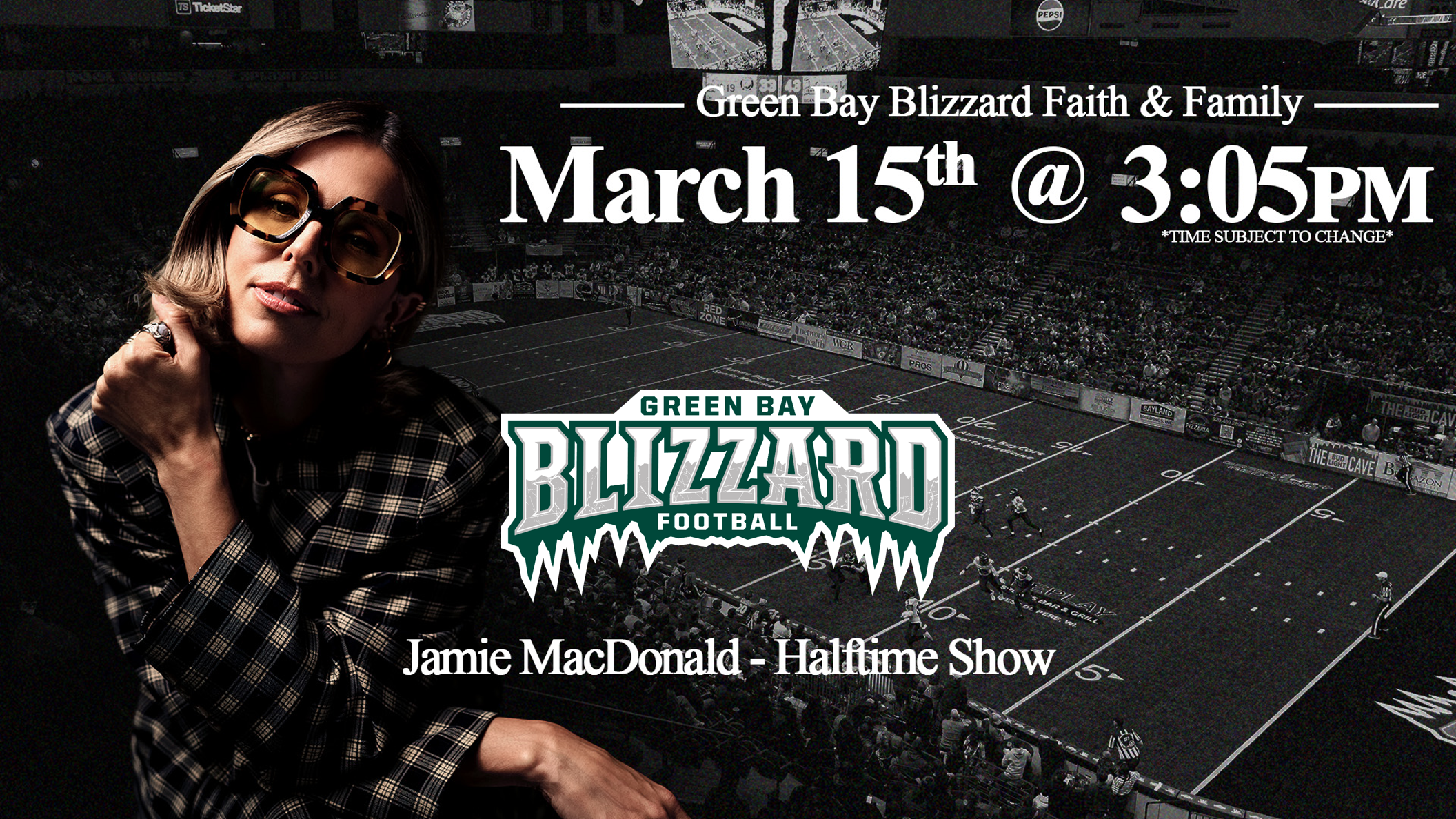 Green Bay Blizzard Faith & Family Day