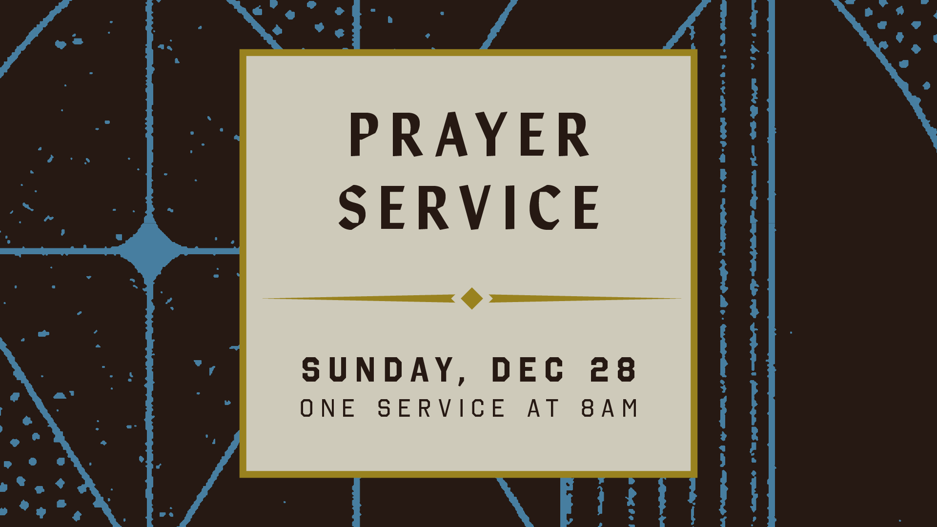 Prayer Service