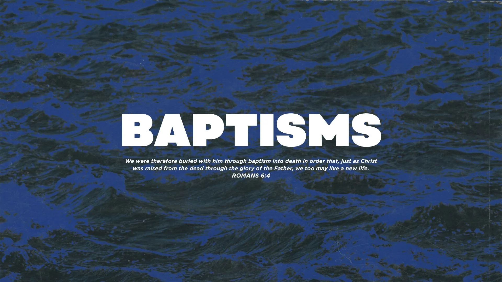 Baptisms
