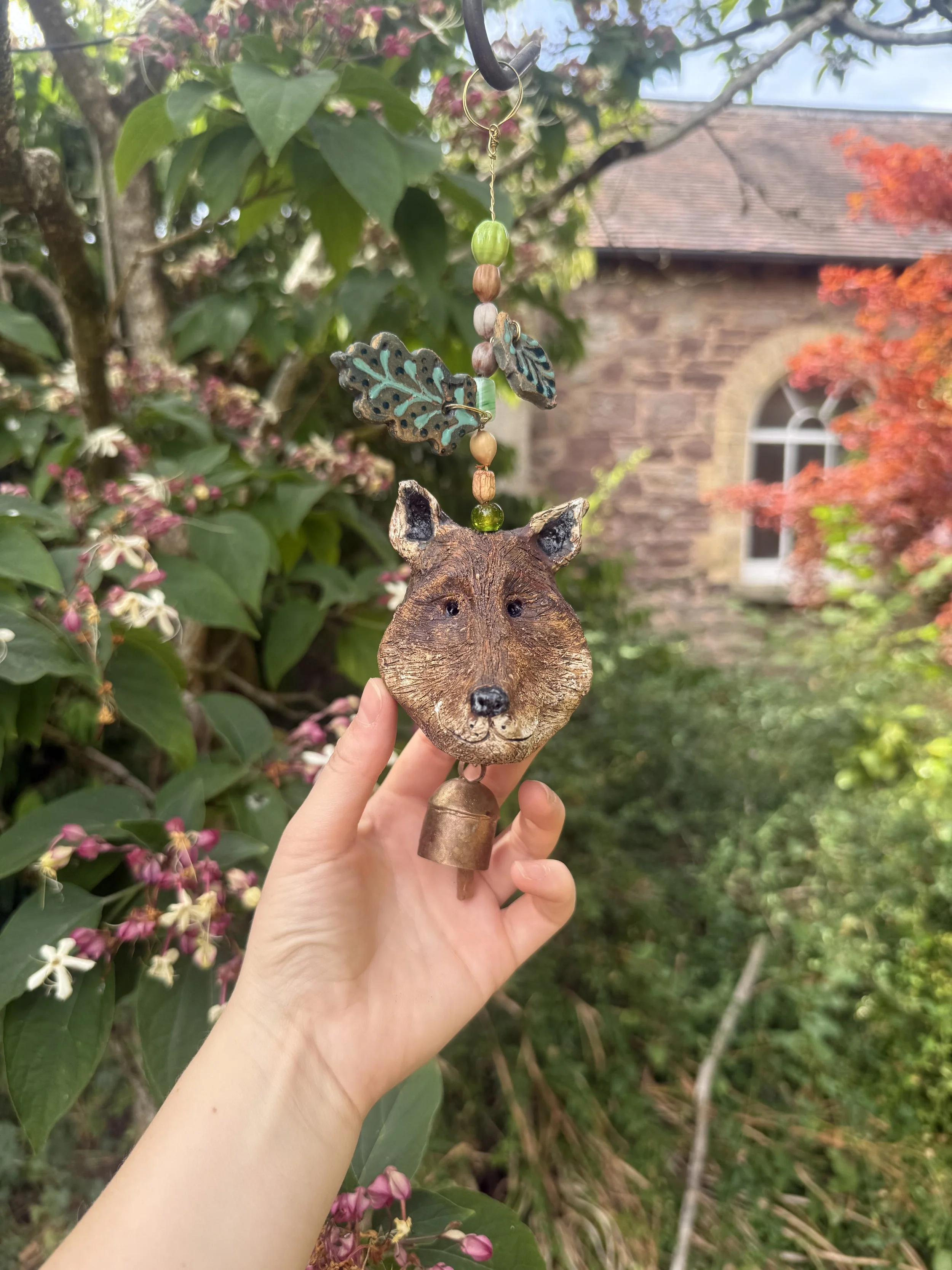 Indervidually Sculpted Fox Bell