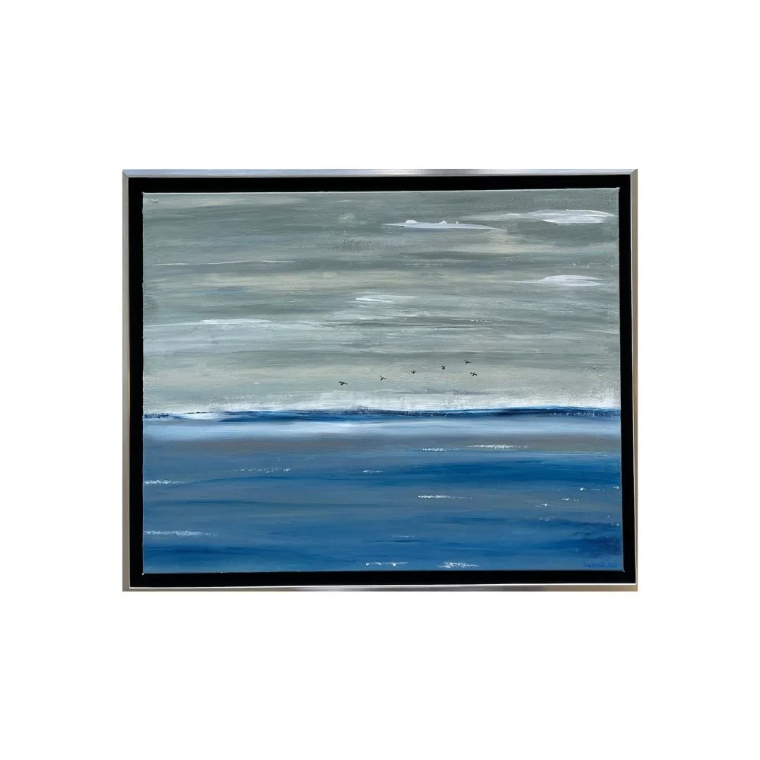"Winter Sea" Acrylic, 20" x 16"