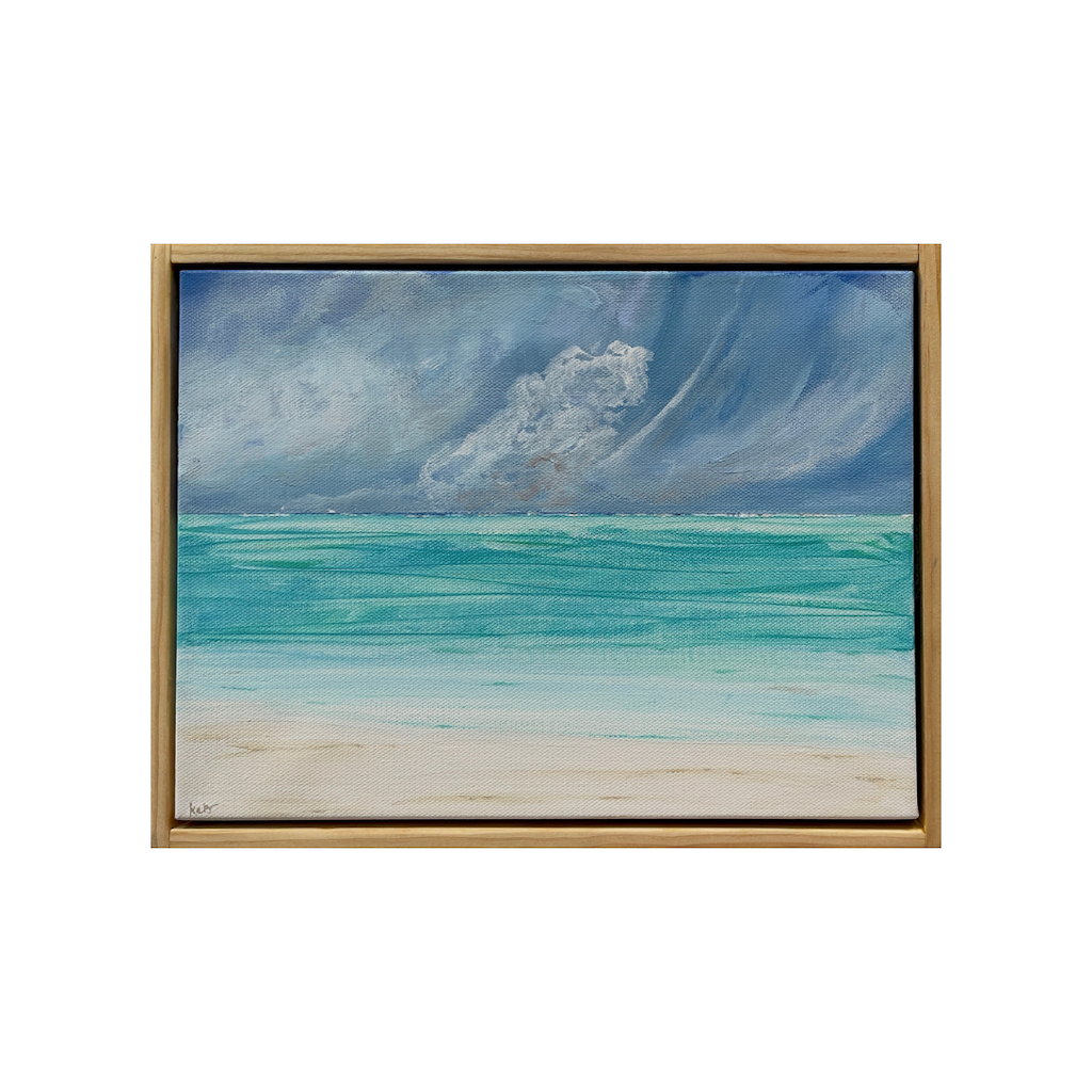 "Cloudburst" Acrylic, 9" x 12"