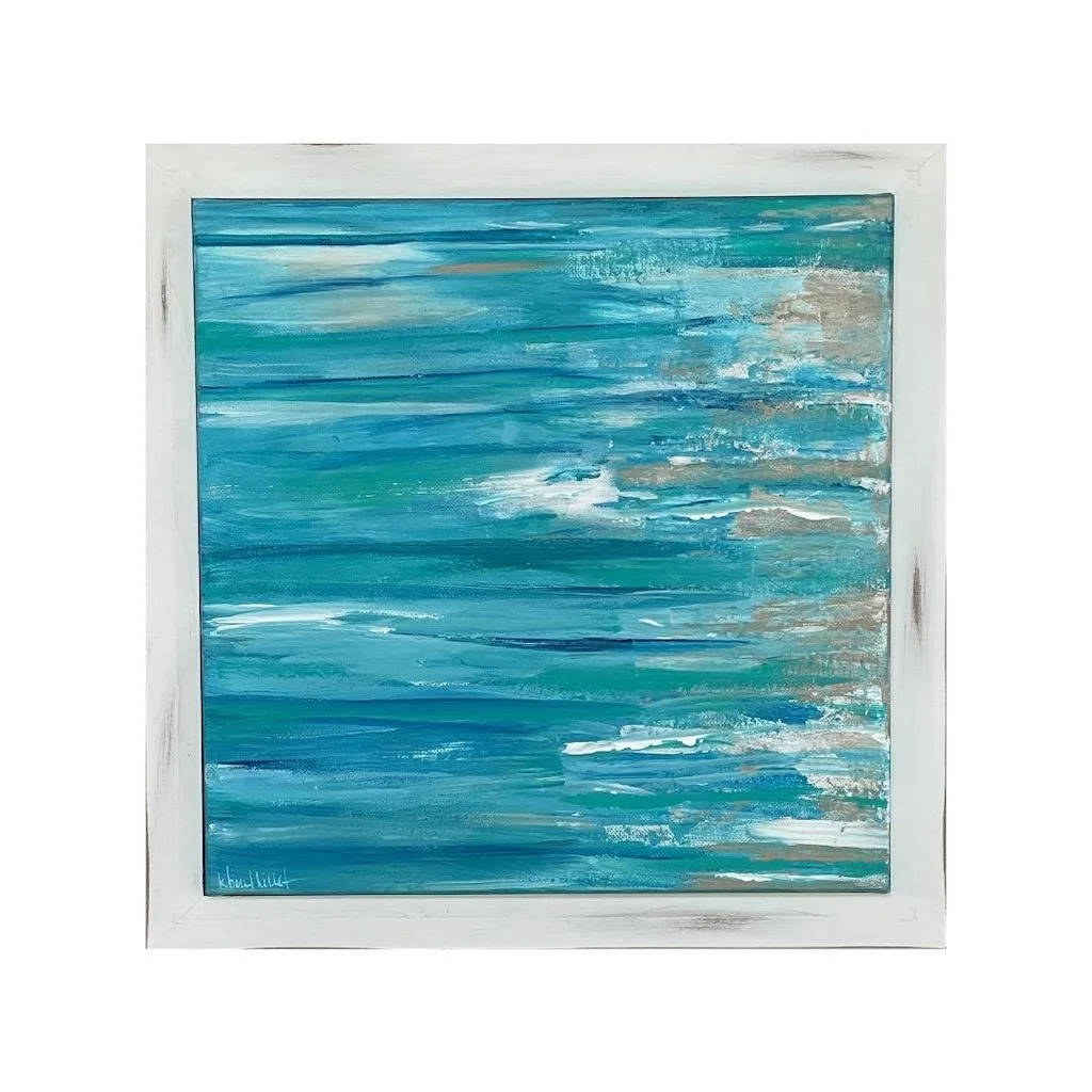 "Azul" Acrylic, 12" x 12"