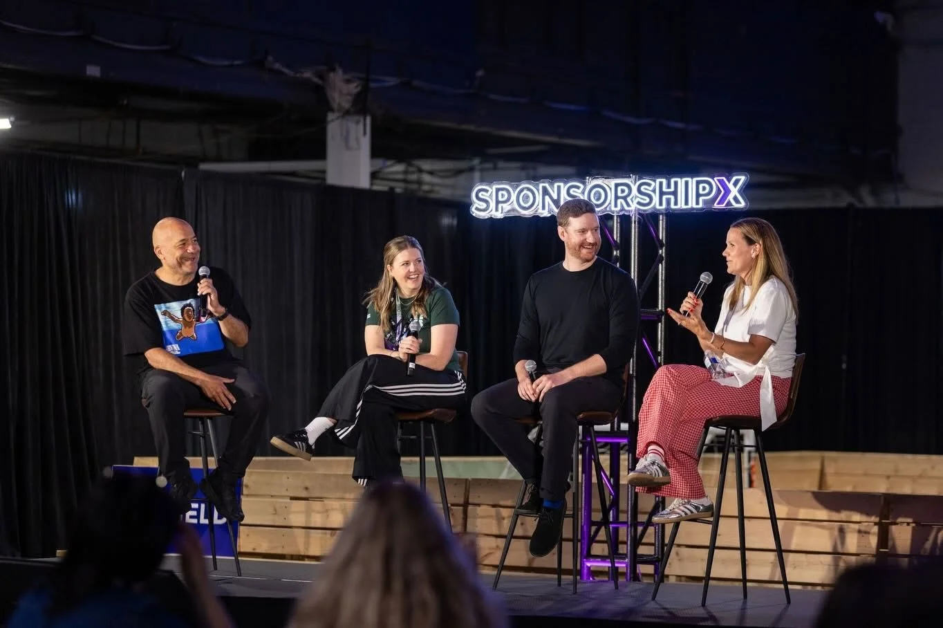 Panelists speak at SponsorshipX Activation Lab Vancouver