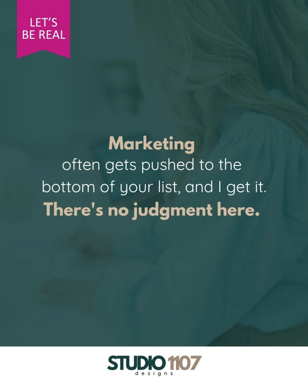 As a small business owner, I understand the immense pressure and the never-ending to-do list that comes with it. Marketing often gets pushed to the bottom, and I get it. There's no judgment here. I've been in your shoes, and I want to help you carve 
