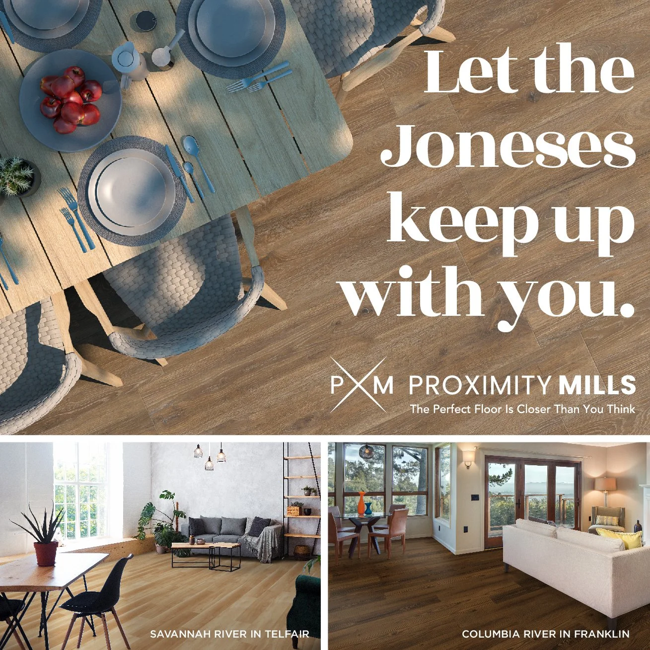 Proximity Mills | Social Media | Instagram | The Joneses