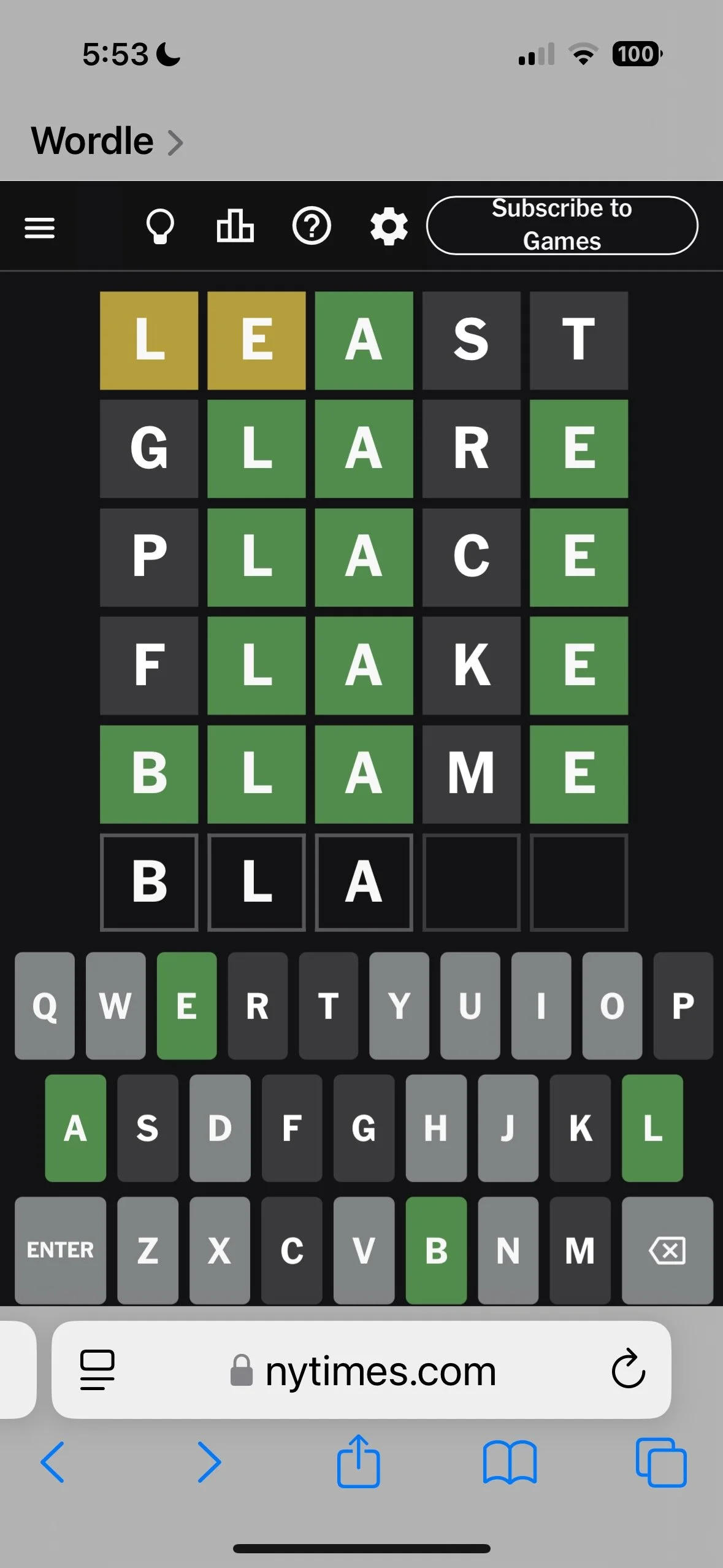 WORDLE, Anyone?