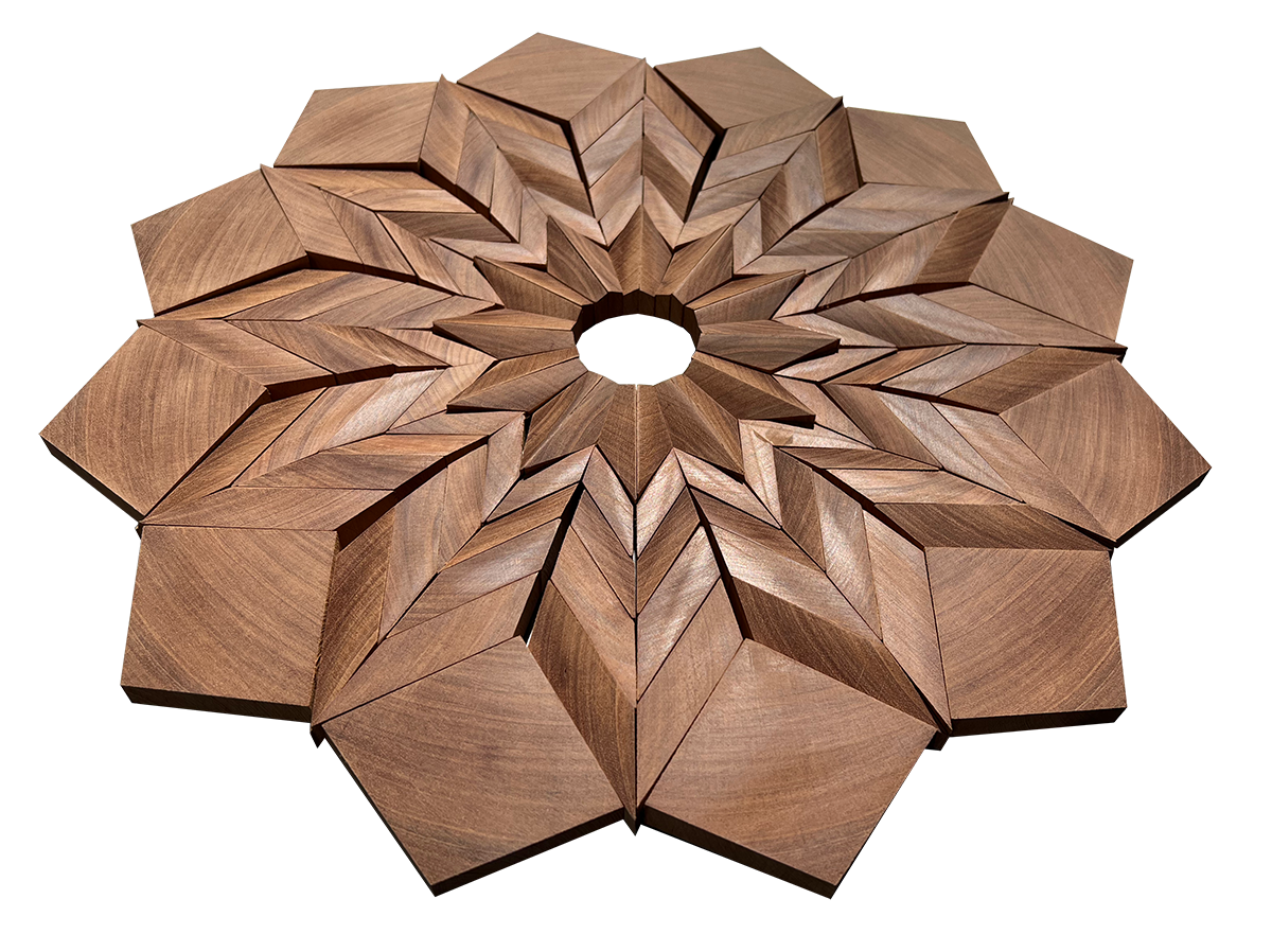Hendeca Mandala Mahogany