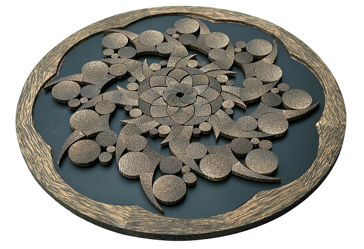 Astralotus Mandala Black Palm