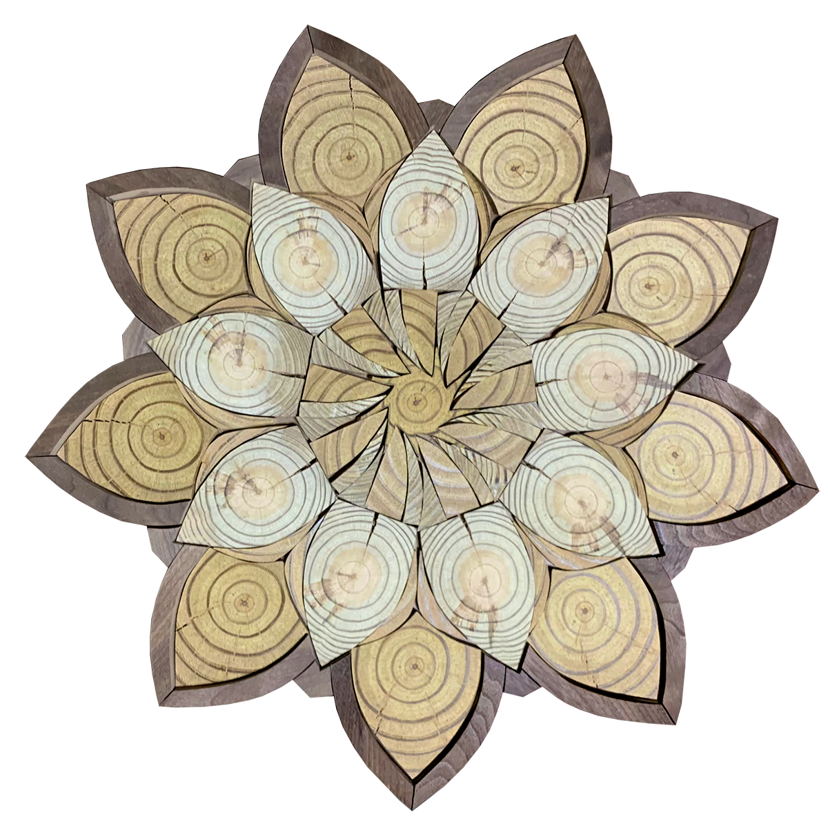 Sunflower Mandala Cedar