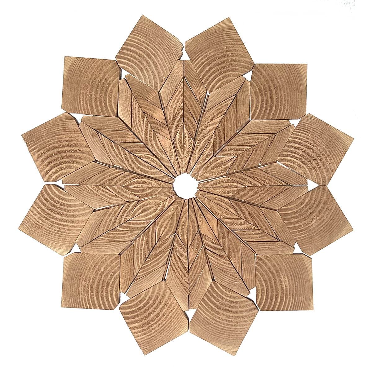 Hendeca is crafted from a single piece of Pau Rosa. This design draws inspiration from the enlightenment symbolized by the 11-sided shape, the hendecagon. The number eleven is often linked to heightened...