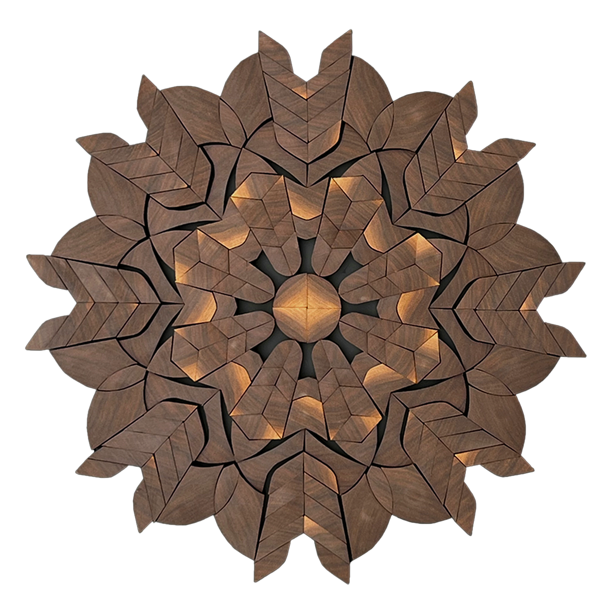 Windwheel Mandala Black Walnut