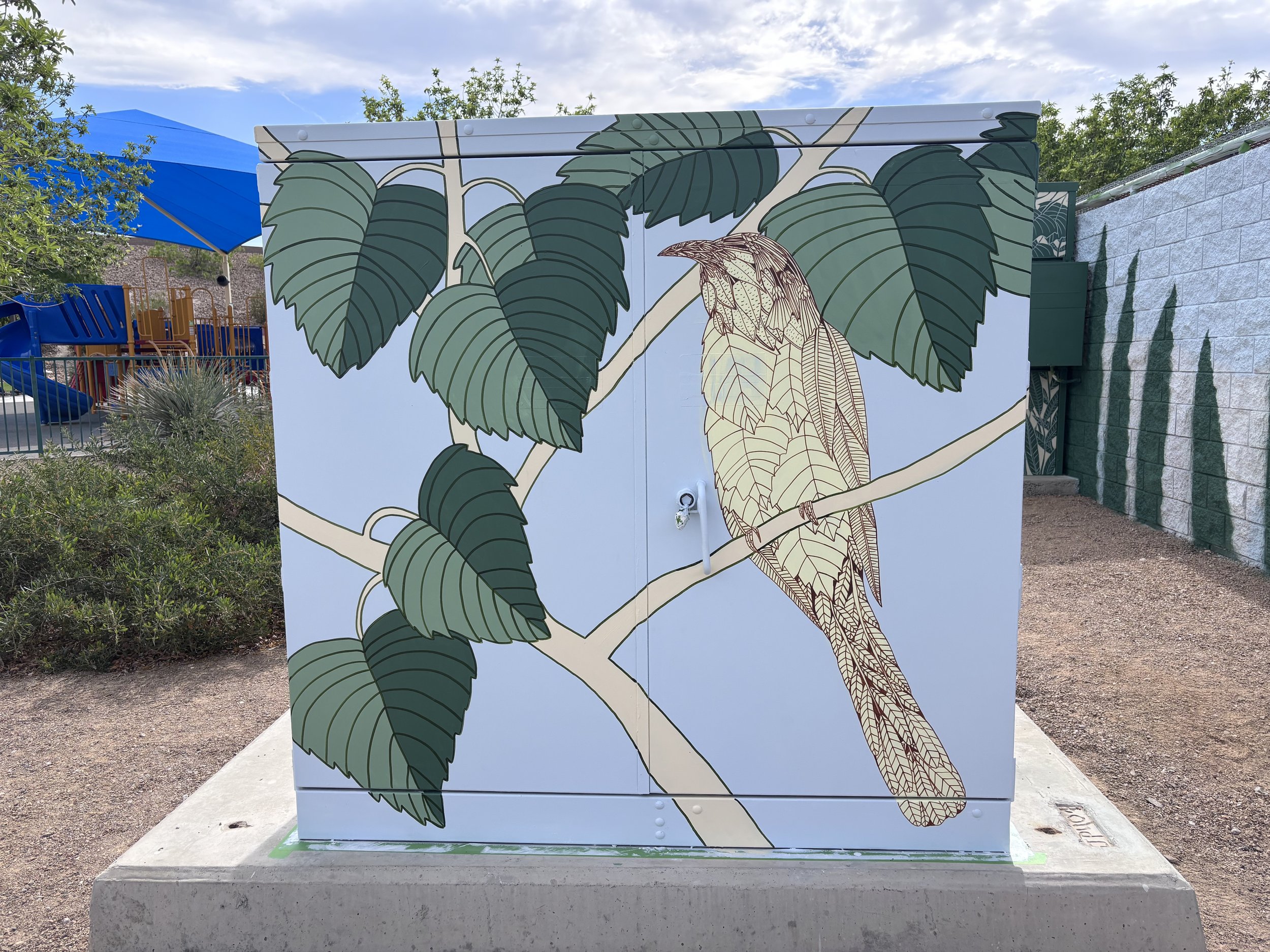 Wings of the Wash: Weston Hills Park Mural