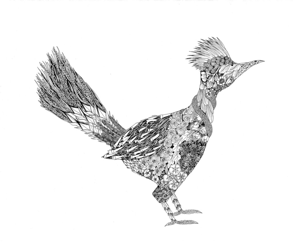 Mojave Desert Roadrunner T-shirt