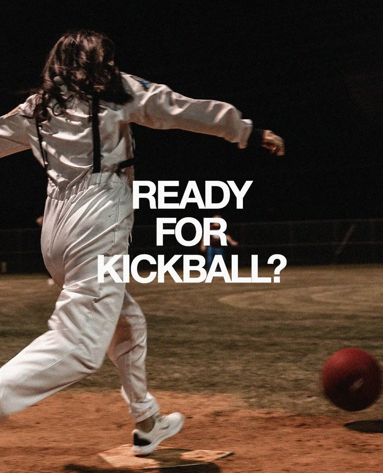Kickball, good people, and a Friday night well spent 🔥

LCYA, we&rsquo;re getting together THIS FRIDAY! Come hang, meet some new people, bring your friends, and enjoy a little friendly competition along the way.

No pressure. No need to be good at k