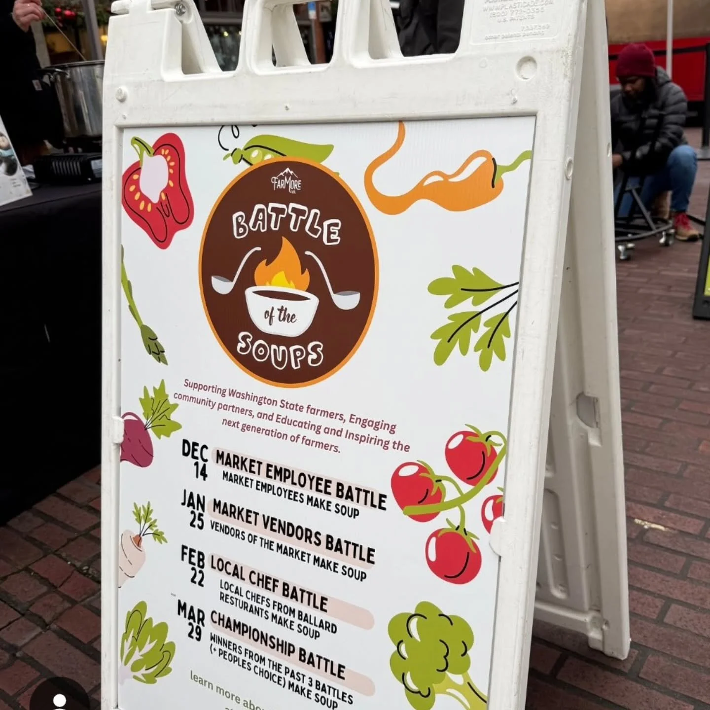 Come out and taste our FABADA ASTURIANA this Sunday during the Ballard Farmers Market Soup Battle!  Cast a vote for your favorite soup (ZIVA's, of course!) and support FARMore's mission to help local farmers during this critical time of recovery. 

S