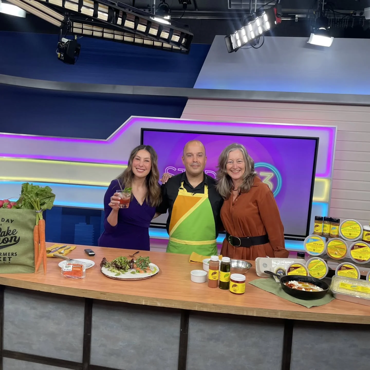 Thank you to Emerald Eats for hosting us this morning!

Check out our live TV spot on their site!

https://www.fox13seattle.com/video/fmc-sr2d7qpm6uuhosco

Thanks to @sfmamarkets for the opportunity to represent the South Lake Union Farmers Market an