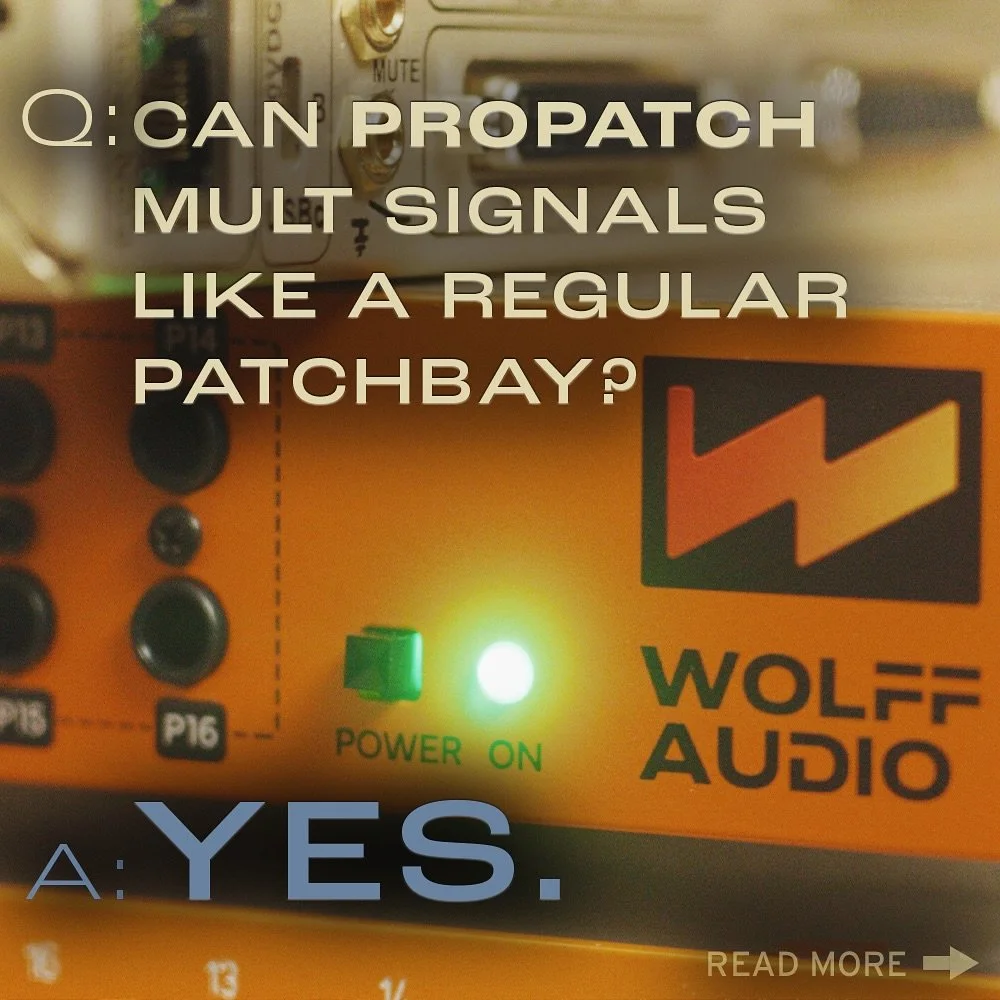 ProPatch can easily mult signals like a regular patchbay from any point in a chain. 🎶

#propatch #analoggear #digitalpatchbay #patchbay #proaudio #audio #audioengineer #musicproduction #recordingstudio