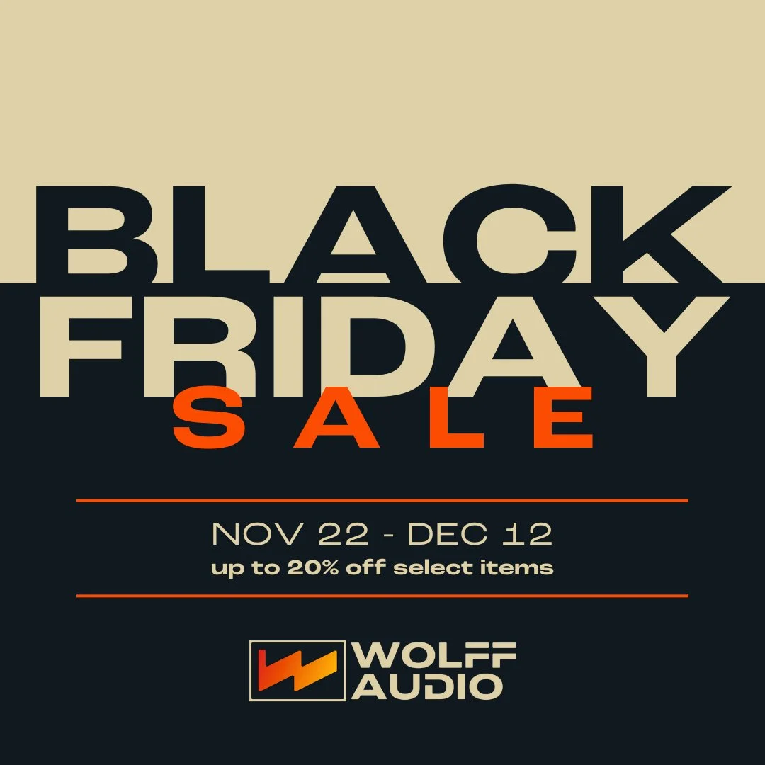 It's that time of year &ndash; our Black Friday sale is live, and you can save up to 20% on our 500 series modules! 🎛️ ⁠
⁠
Take 10% off the Sunset Sound Tutti, 15% off the RefPre, and 15% off the Freq EQ. Plus, bundle your favorite pair to enjoy eve