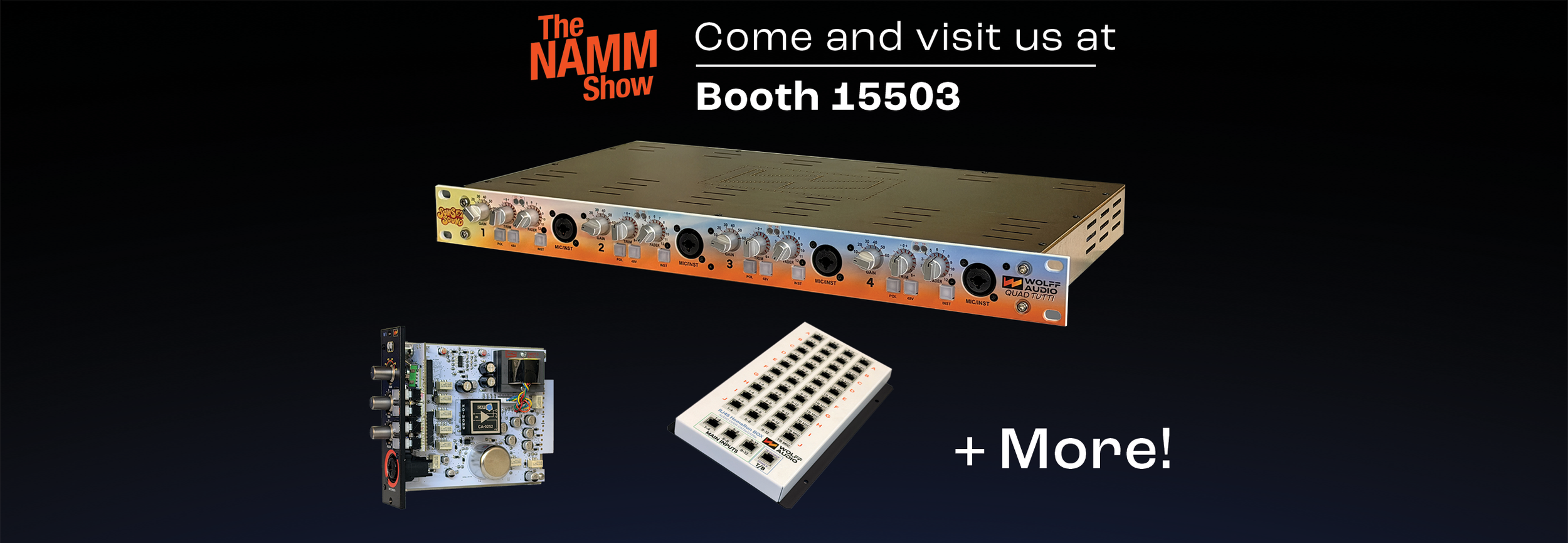 Wolff Audio NAMM 2026