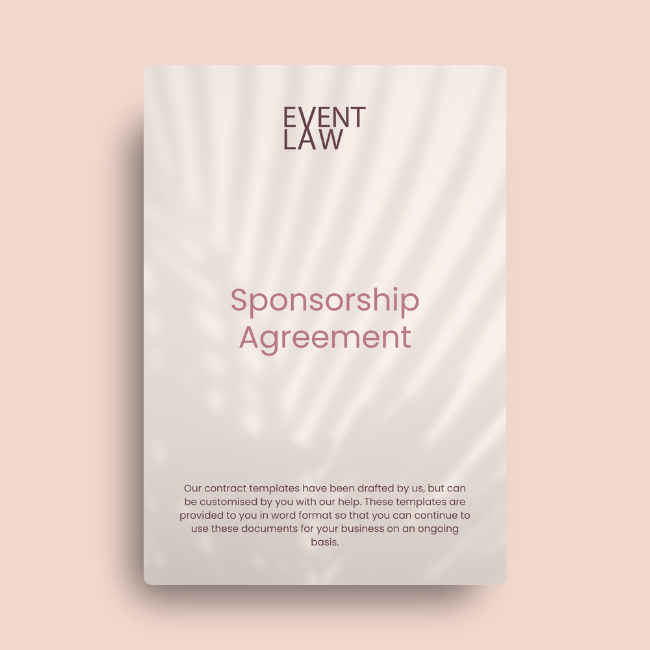 Sponsorship Agreement