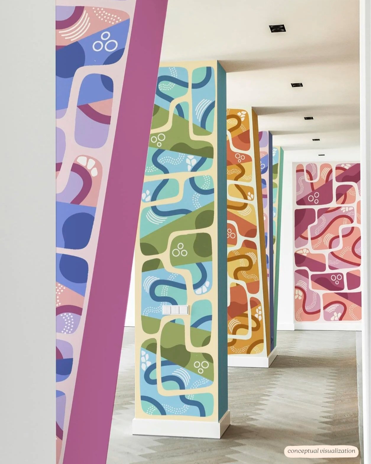 mikaela+karthik+design+bay+area+mural+artist_modern+abstract+dopamine+colors+place+making+corperate+office+mural.jpg