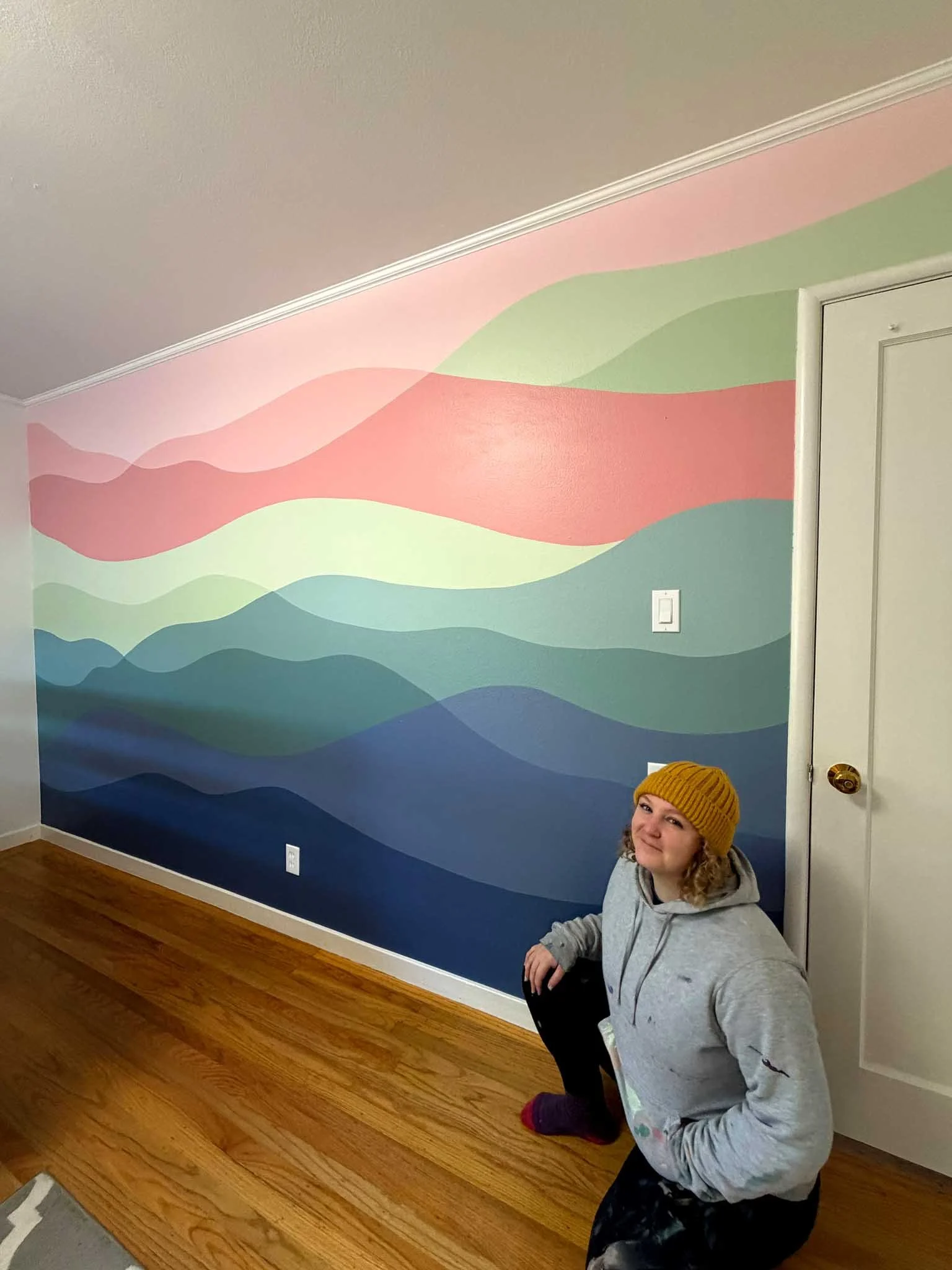 mikaela karthik design bold bedroom abstract mountain waves2-2.jpg