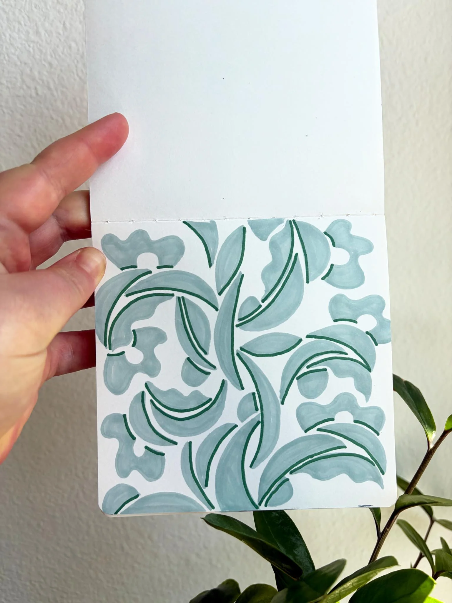 bay area mural artist abstract geometric botanical sketchbook shapes study.jpg