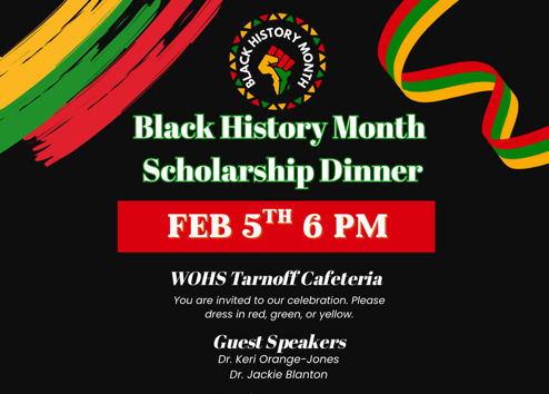 West Orange HS Black History Month Dinner