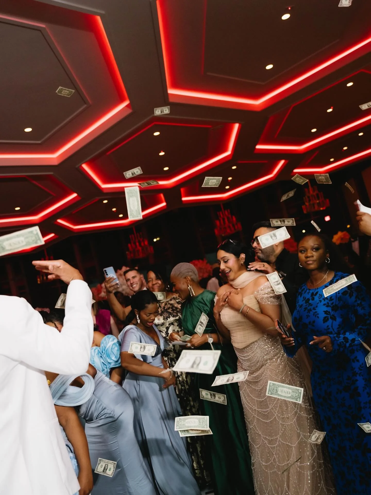 A post just dedicated to the party 🎊 

Venue: @stjohnarmenianchurch 
Planner: @directherweddingsandevents 
Photo: @tabronstudios_ 
Video: @bora_films 
Content: @thevowhaus_ 
DJ: @officialdjyungd 
Makeup: @thebeatloungeco 
Hair: @laidbylaisha 
Desser