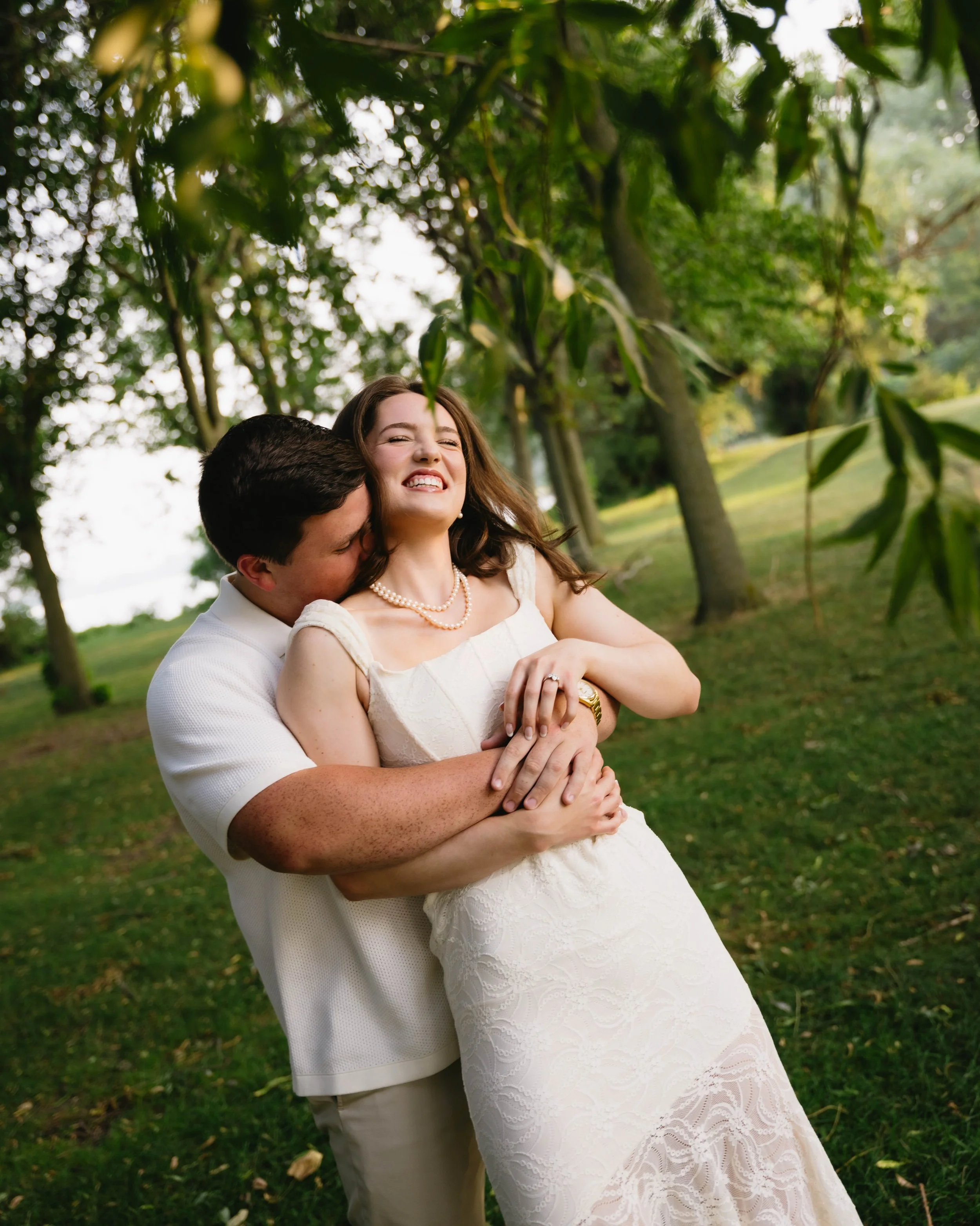 What began as a love story in the 8th grade turned into years of growing together. From high school football games and movie dates to navigating college at rival universities.

Two childhood sweethearts, countless memories, and a lifetime still to co