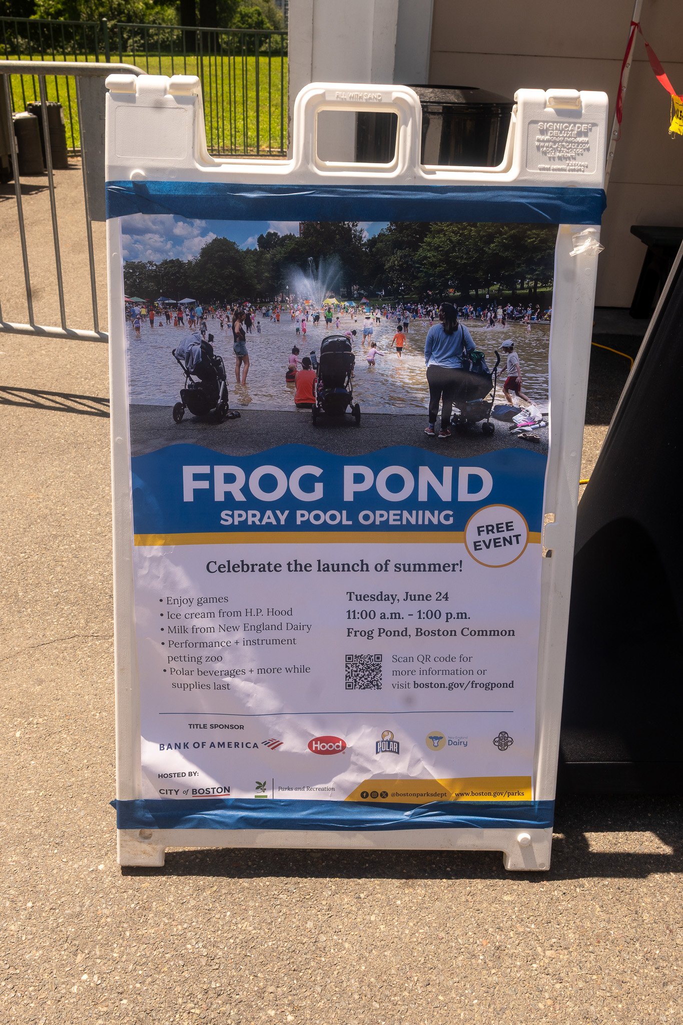 Opening Day at The Frog Pond