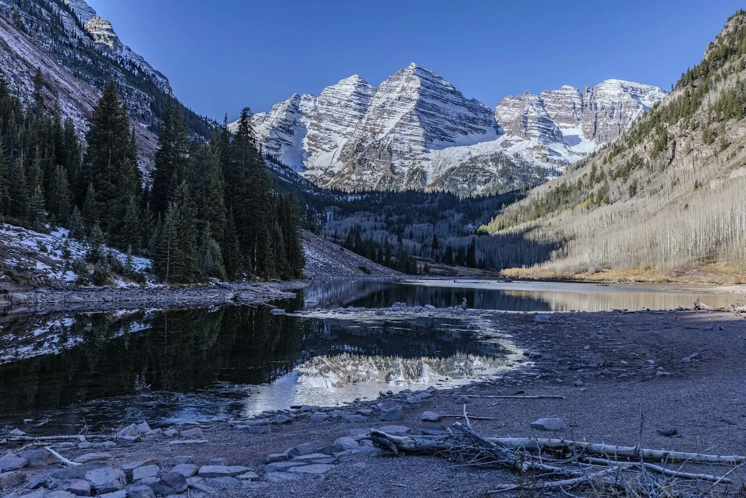 Maroon Bells Morning Light
