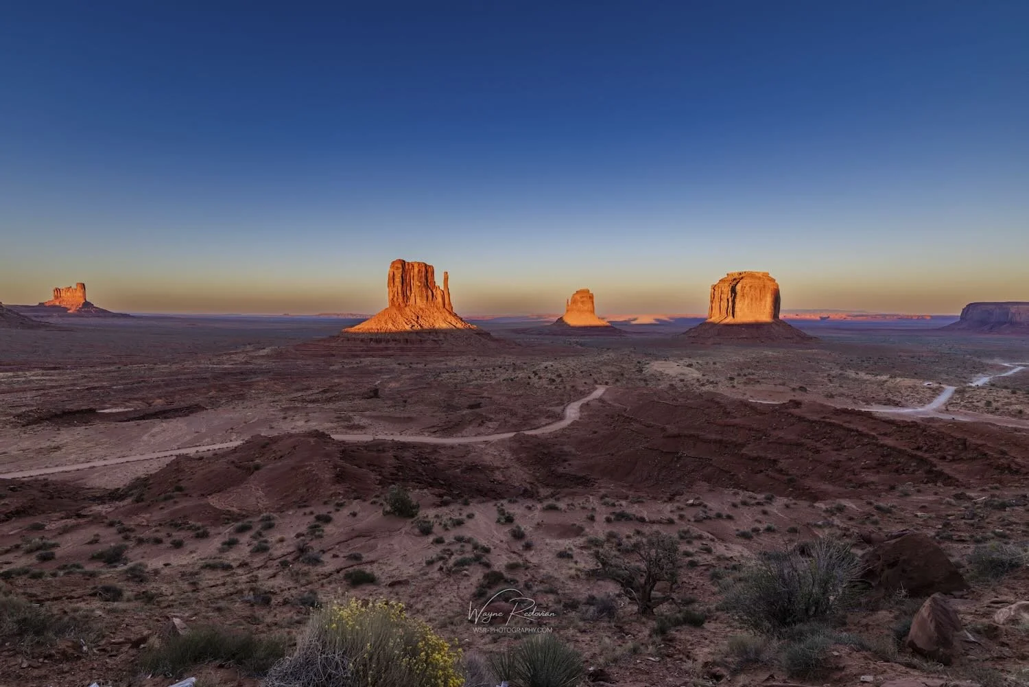 Monument Valley at Golden Hour