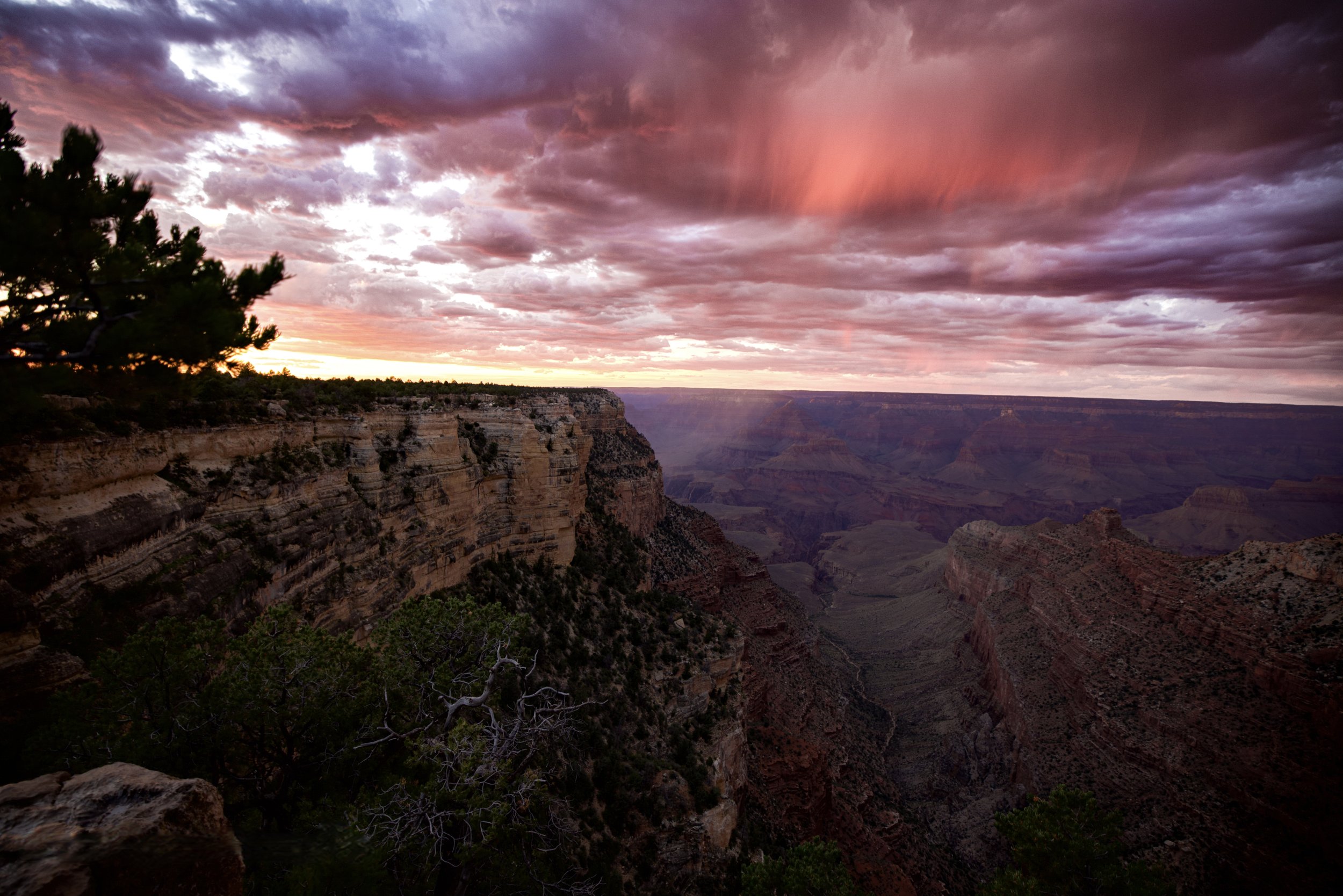 Gtand Canyon Sunset, Fall 2023