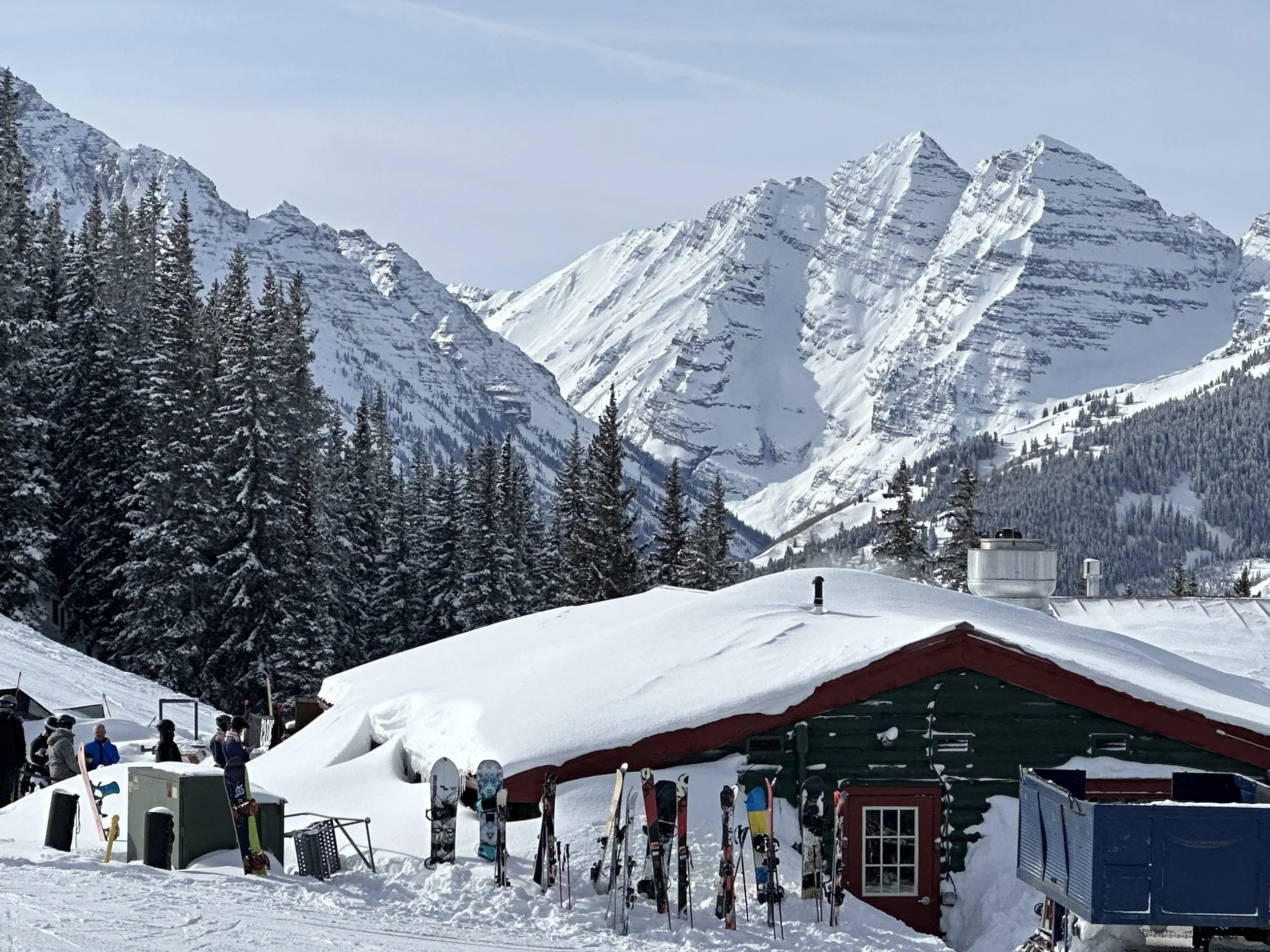Cloud Nine and The Maroon Bells, Winter 2023