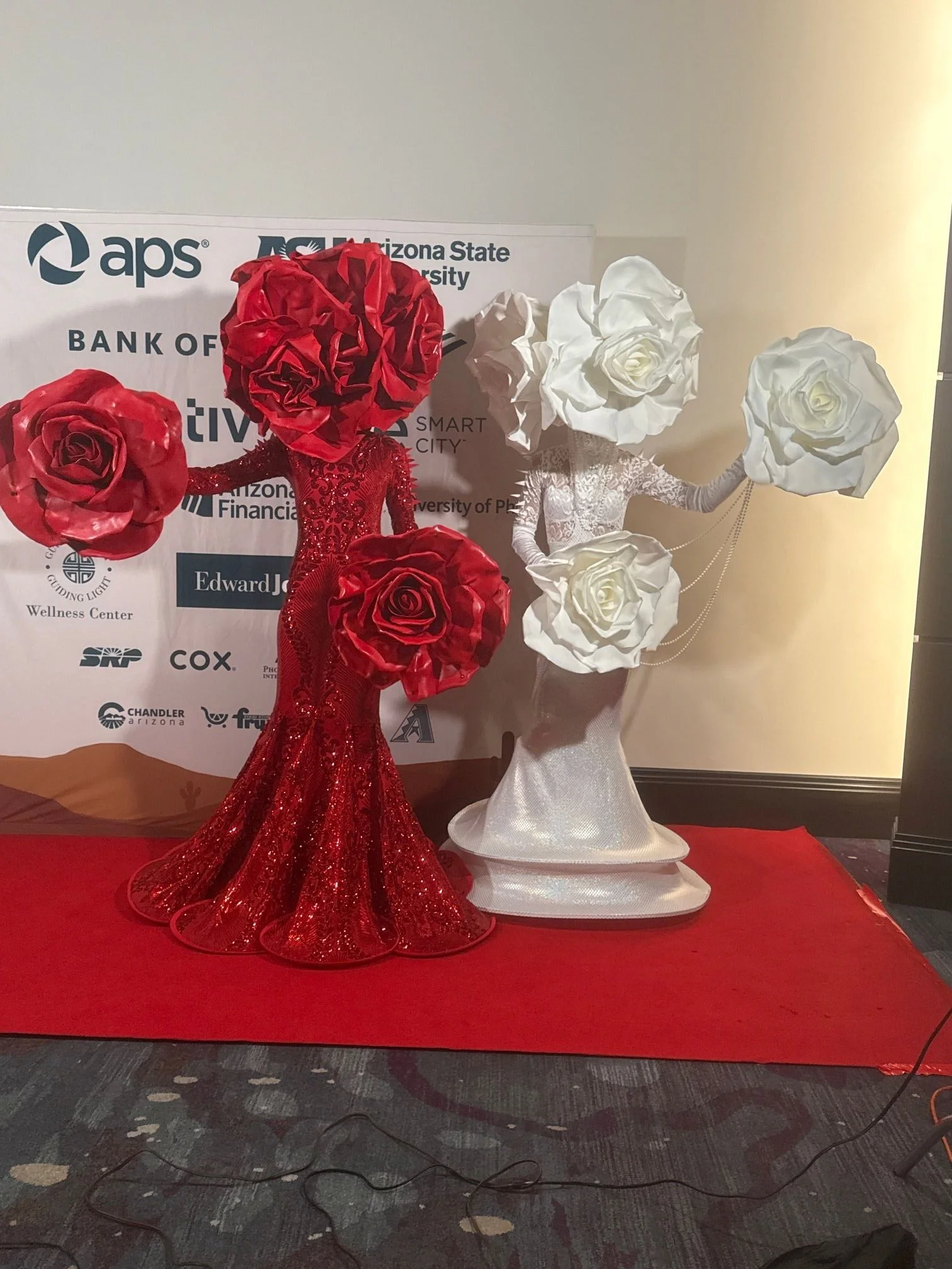 Roses at Black Chamber Gala