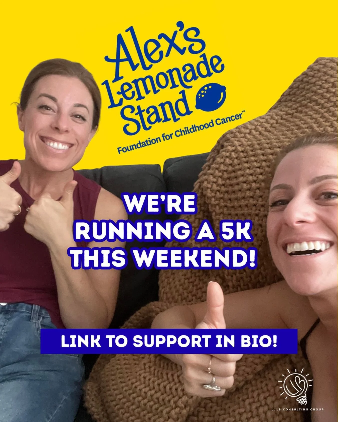 This weekend LIB is hitting the pavement for Alex’s Lemonade Stand! Donations fund research that brings better treatments and cures to children with cancer.
We’re teaming up with our incredible clients/friends at @jefferson_ave_insurance