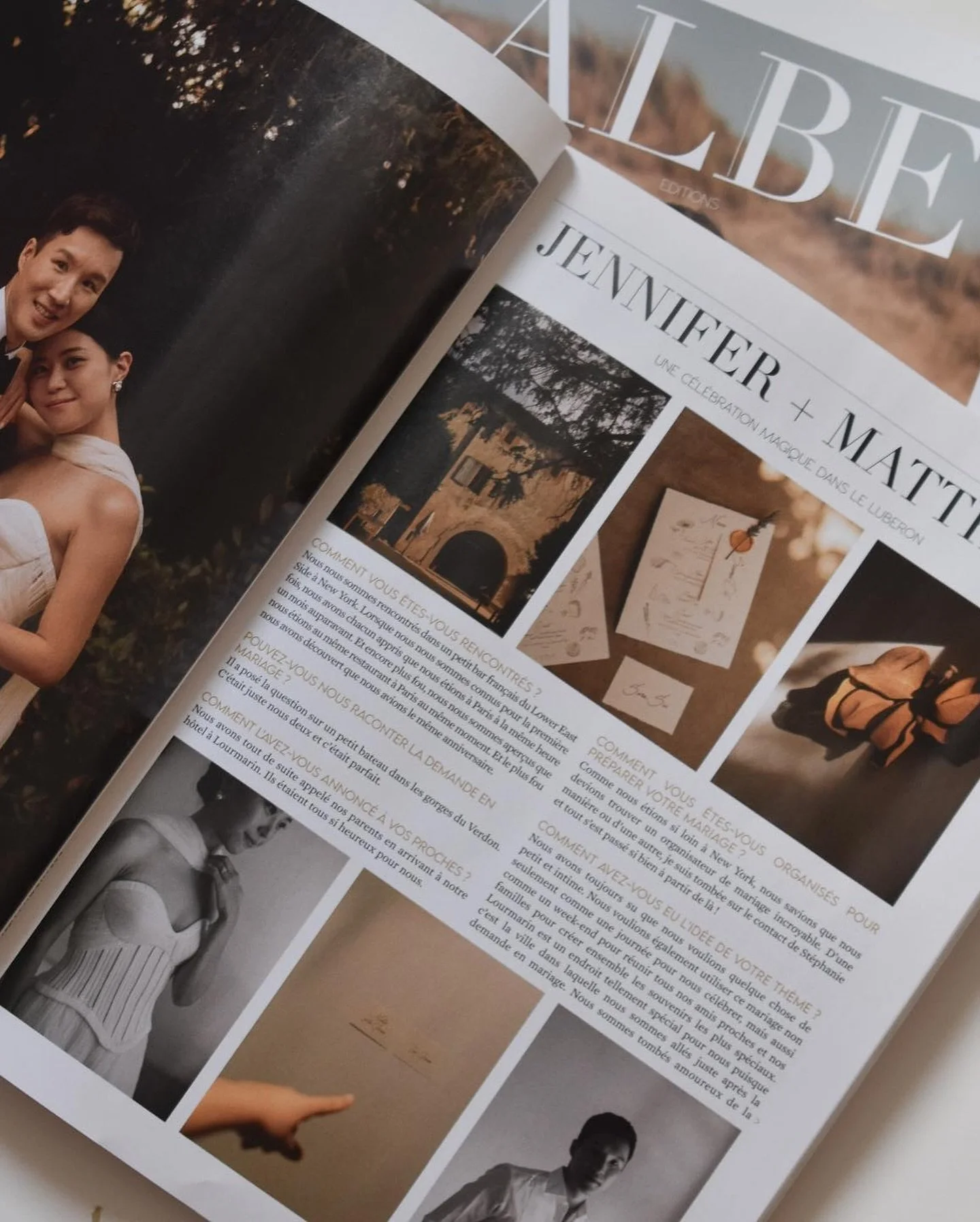 Jennifer and Matt&rsquo;s wedding in Lourmarin was just like them&mdash;unpretentious yet full of grace, organic, and genuine 💛

Photography @dosmasenlamesa
Design &amp; production @wepinprovence
Venue @legalinier_lourmarin
Muah @mua_reinakim
Dress 