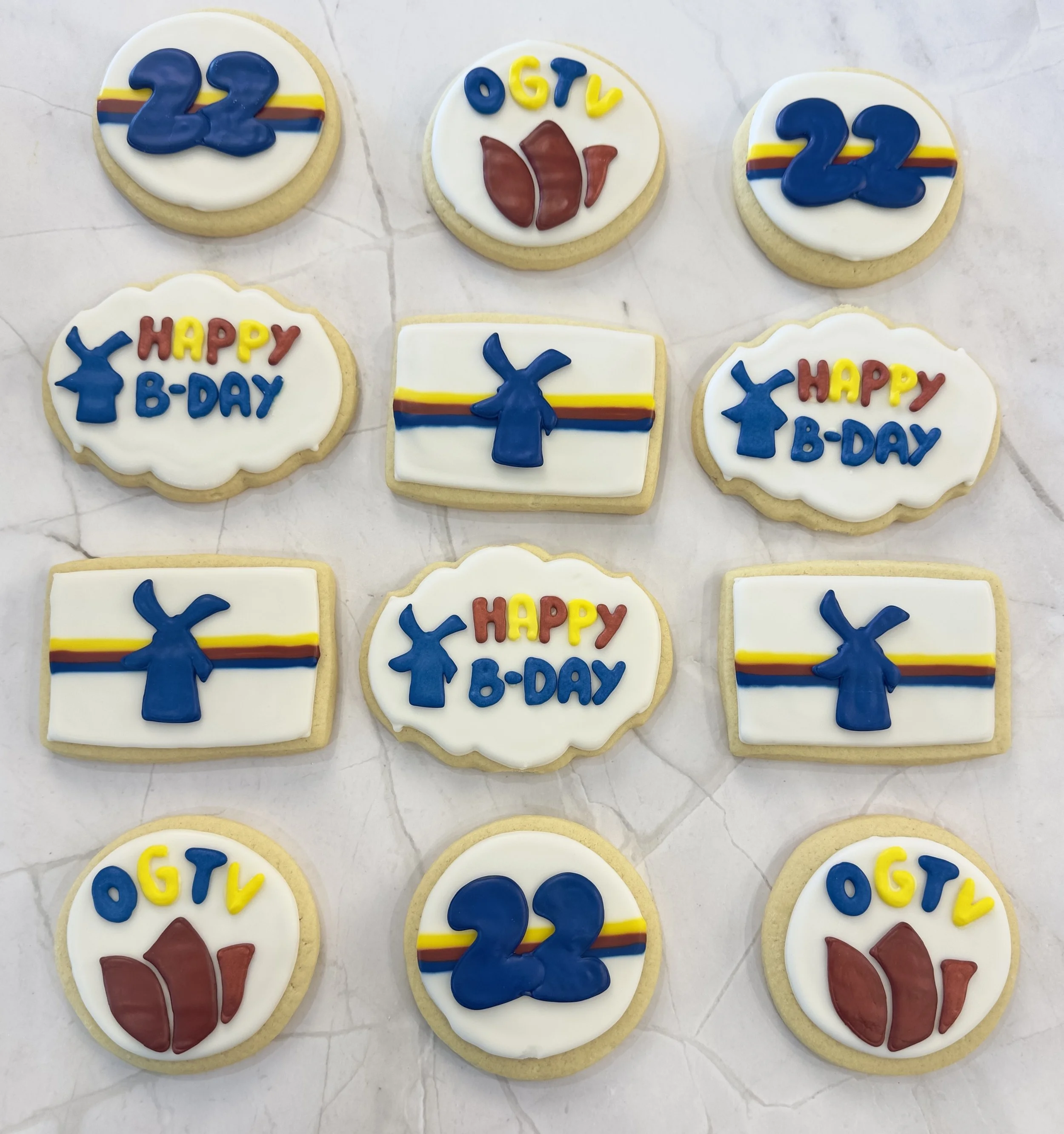Dutch Bros Birthday Sugar Cookie Set