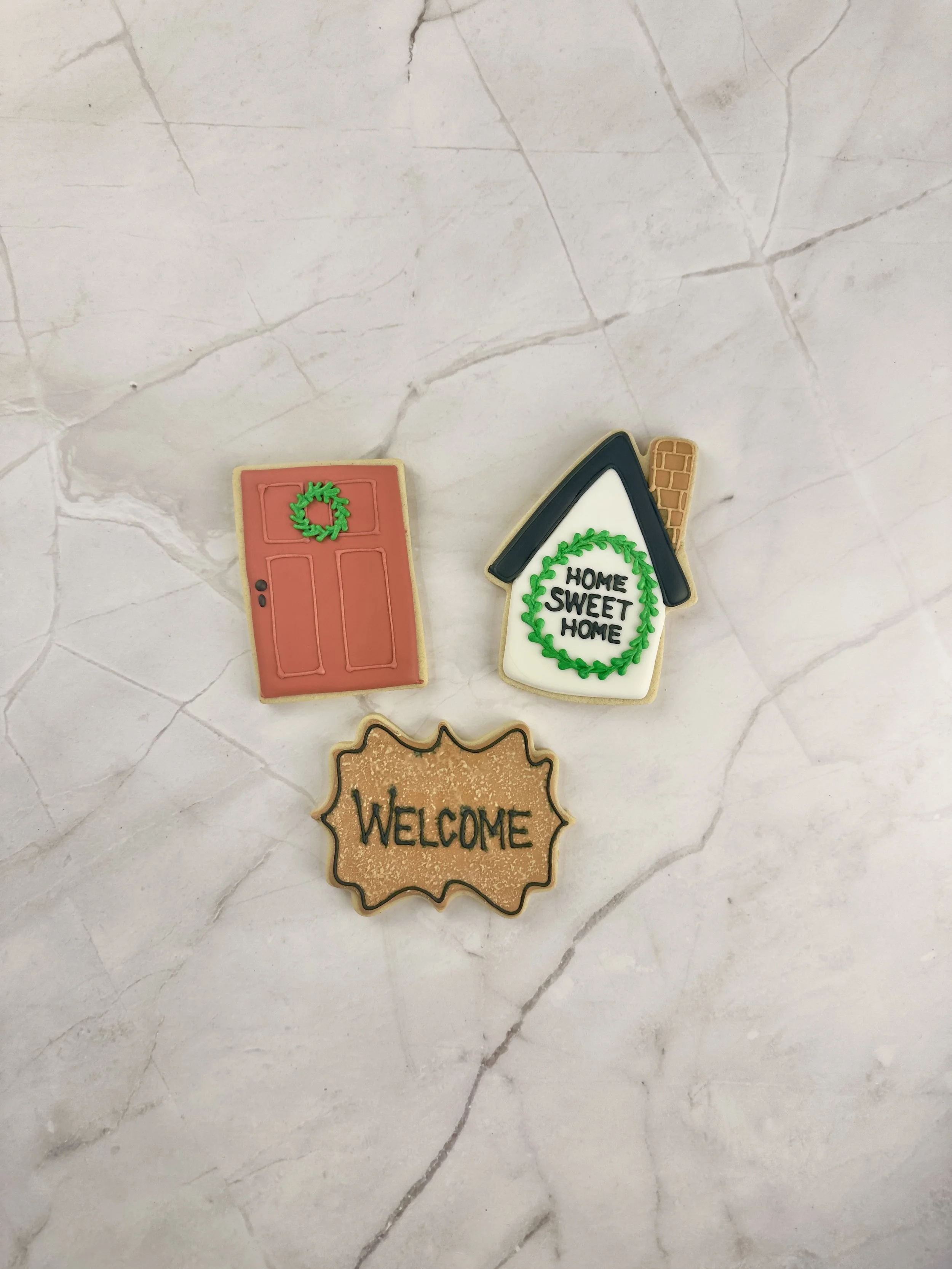 House Warming Sugar Cookies with Royal Icing