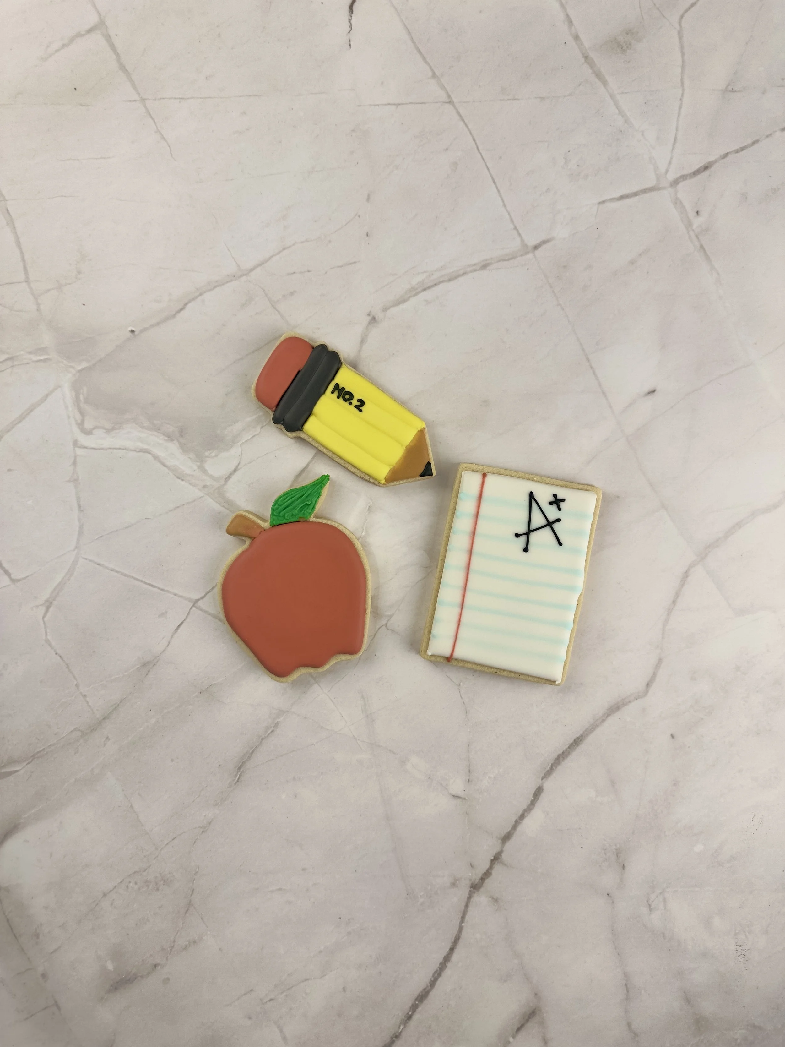 Back-to-School Sugar Cookies with Royal Icing