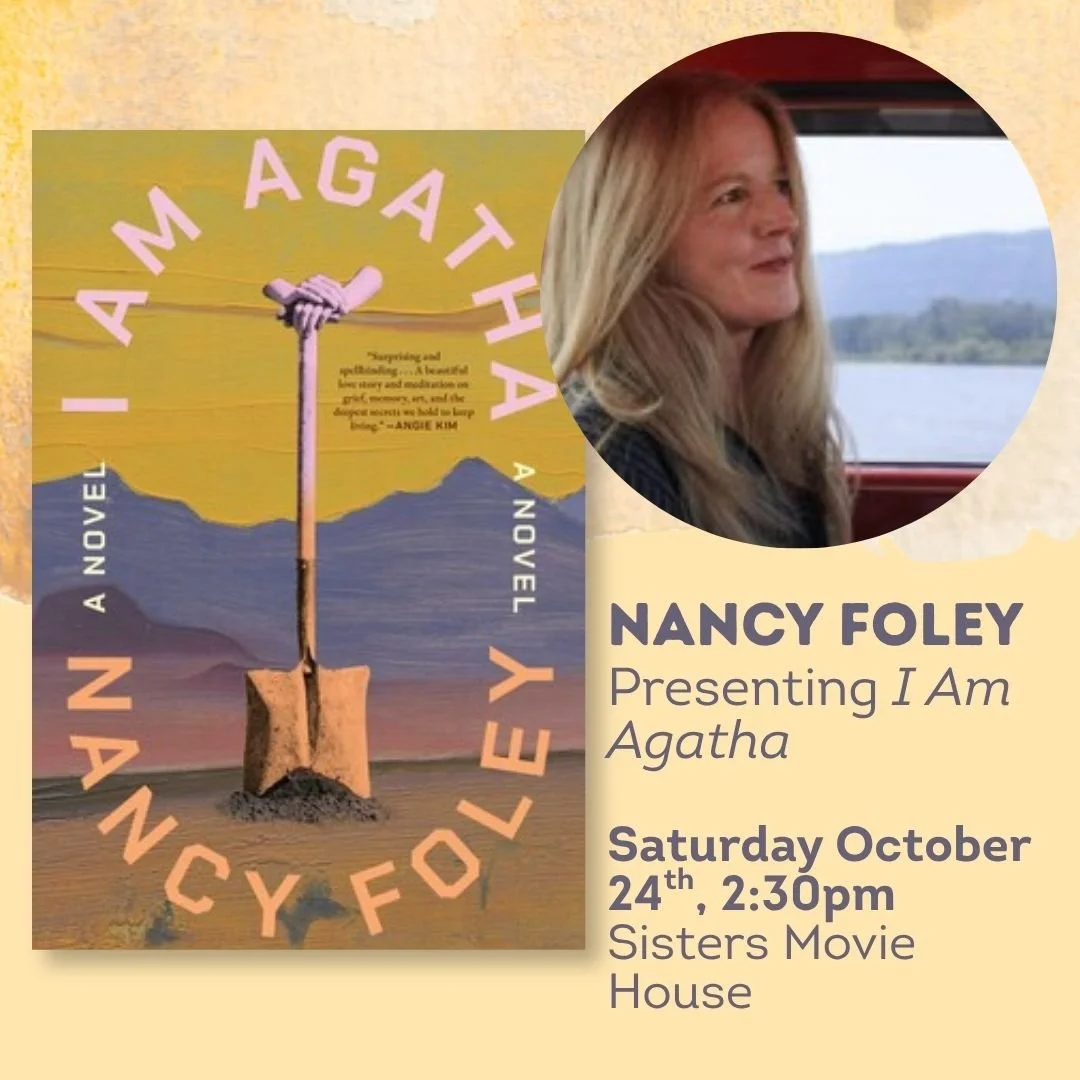 ⭐ Nancy Foley in Conversation with Kathleen Boland presenting
🌞 I Am Agatha

Saturday October 24th, 2:30pm
Sisters Movie House
Tickets at link in our bio!

Nancy Foley grew up in New Mexico. She has been a writer in residence at Hedgebrook, and divi