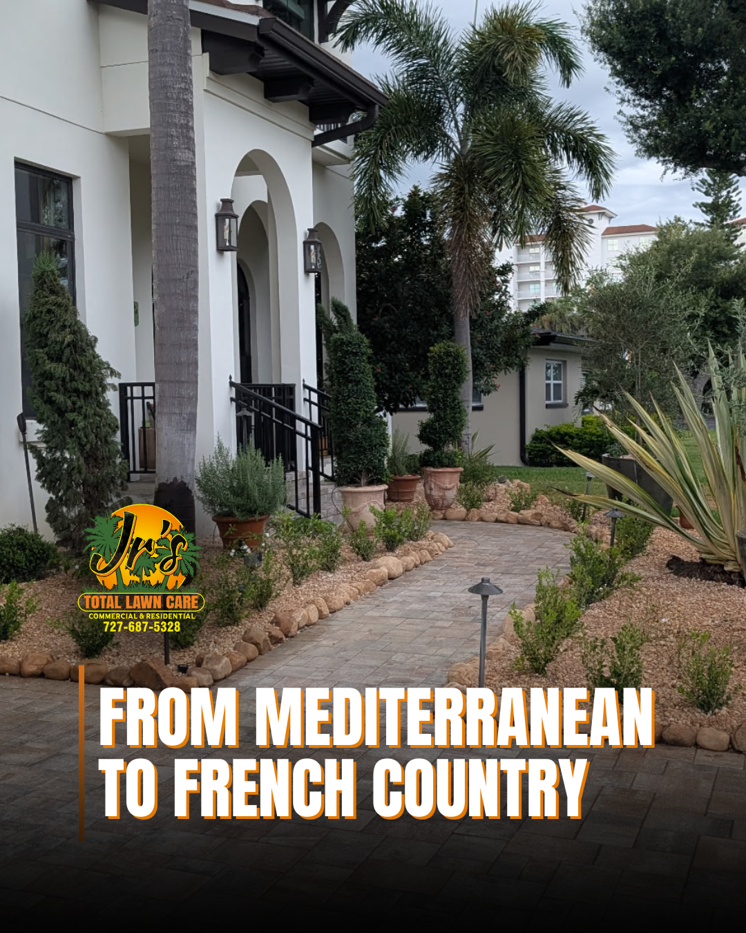 French Country Landscape Design