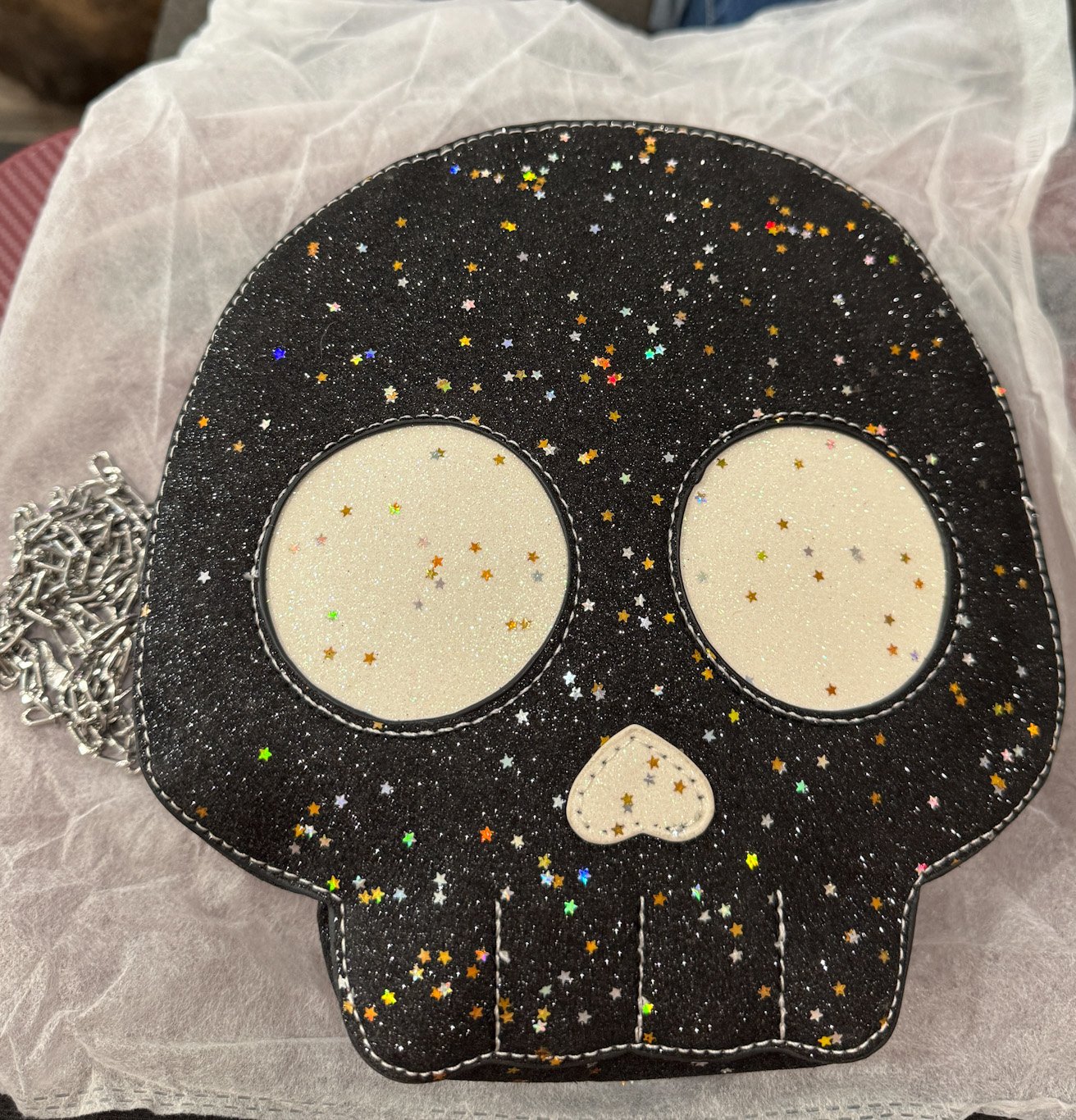 Skull Crossbody Bag NWT