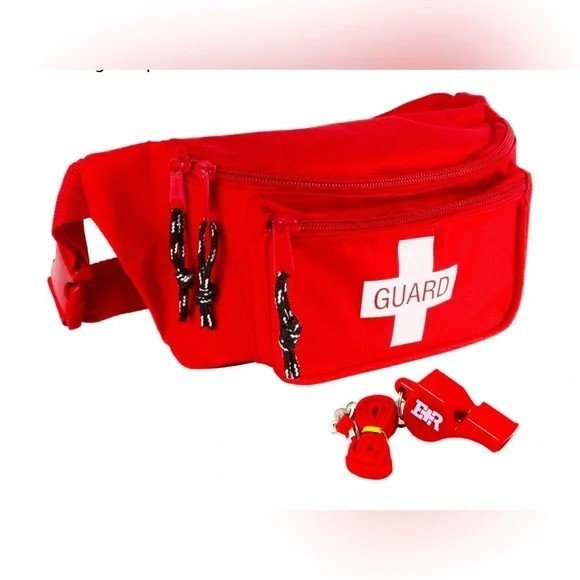 Lifeguard Ever Ready First Aid Fanny Pack/Hip Pack (Fanny Pack With Whistle) NWT