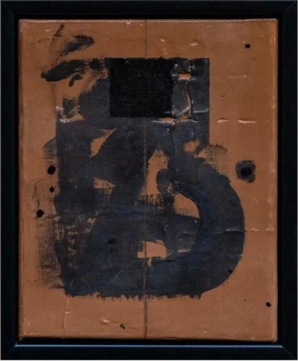 Here & There, 2025
Acrylic, plaster, and colored pencil on canvas
9 x 11 in