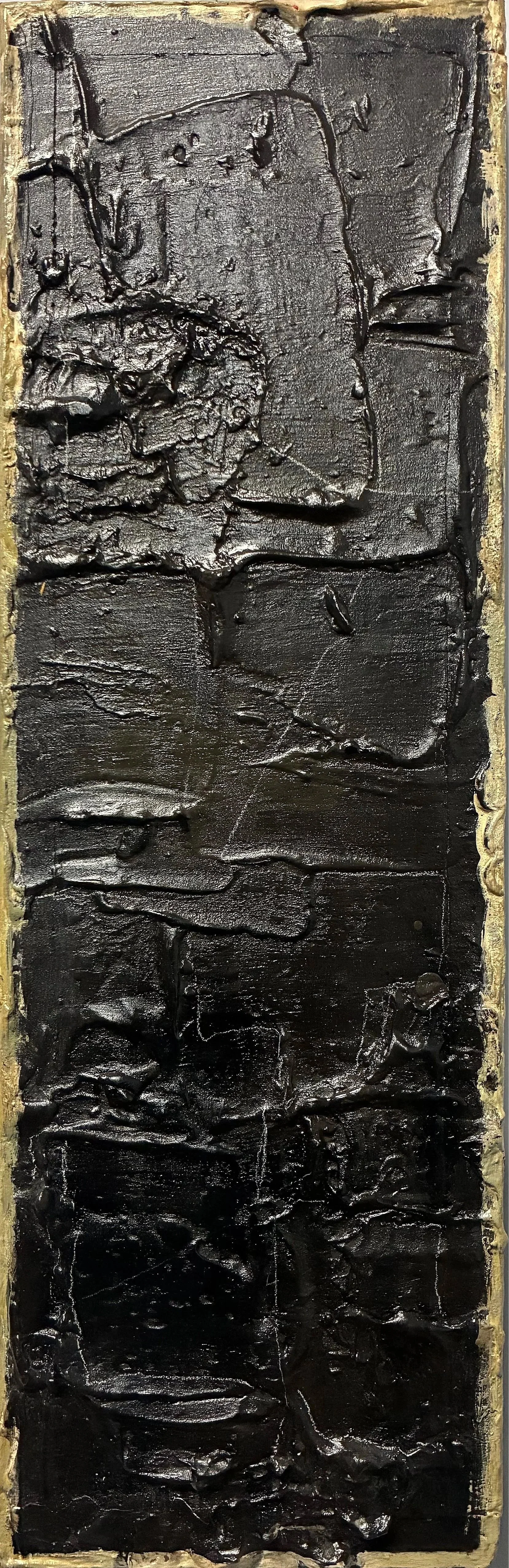 Max Capacity
2026

Acrylic, plaster, spray paint, and colored pencil on wood

7 x 22 in