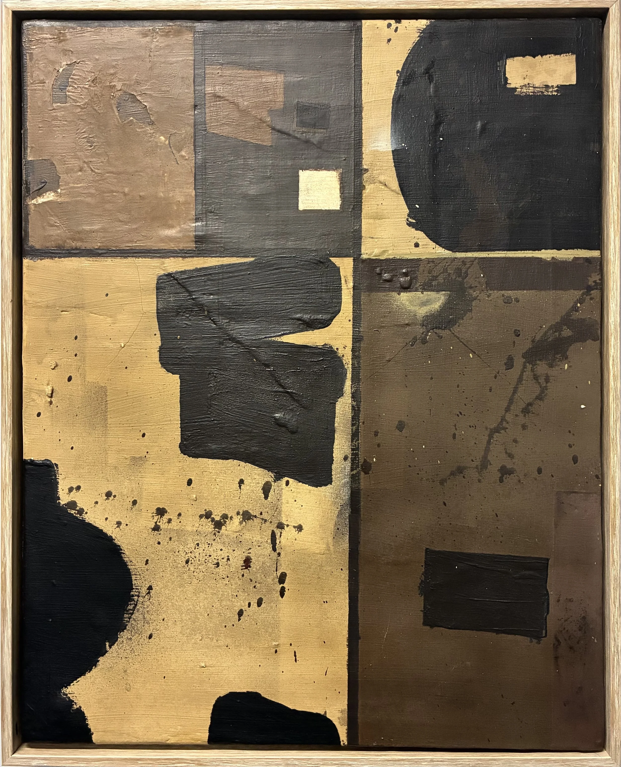 Calm Before The Storm, 2026
Acrylic, plaster, spray paint, and colored pencil on canvas
16 x 20 in